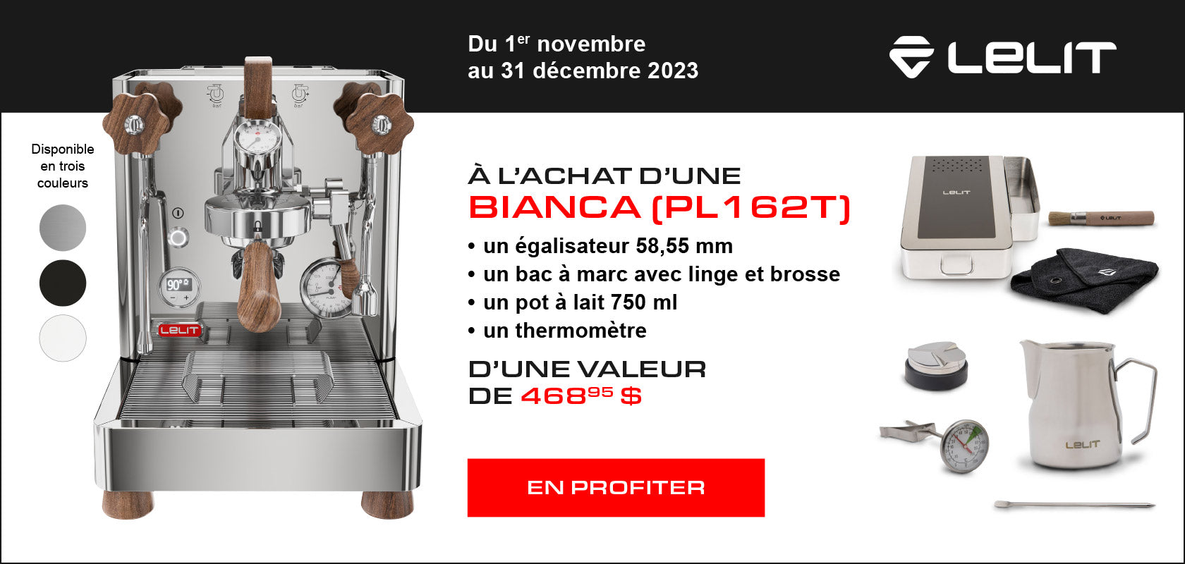Lelit - Bianca - Edition limitée V3