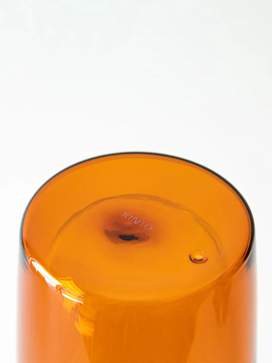 KINTO - CAST AMBER Double Wall Glass (250ml/8.5oz) - Café Liégeois Canada Inc.