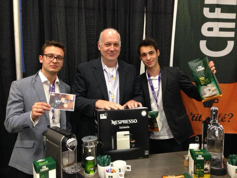 Café Liégeois at the e-commerce show (CQCD) in Montreal