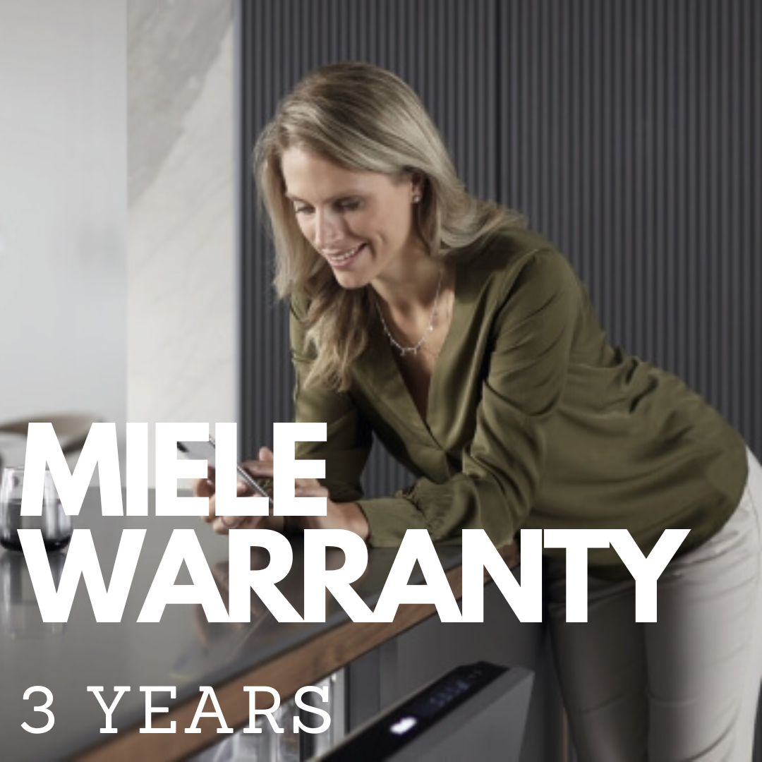 Miele worry free coverage - 3 years