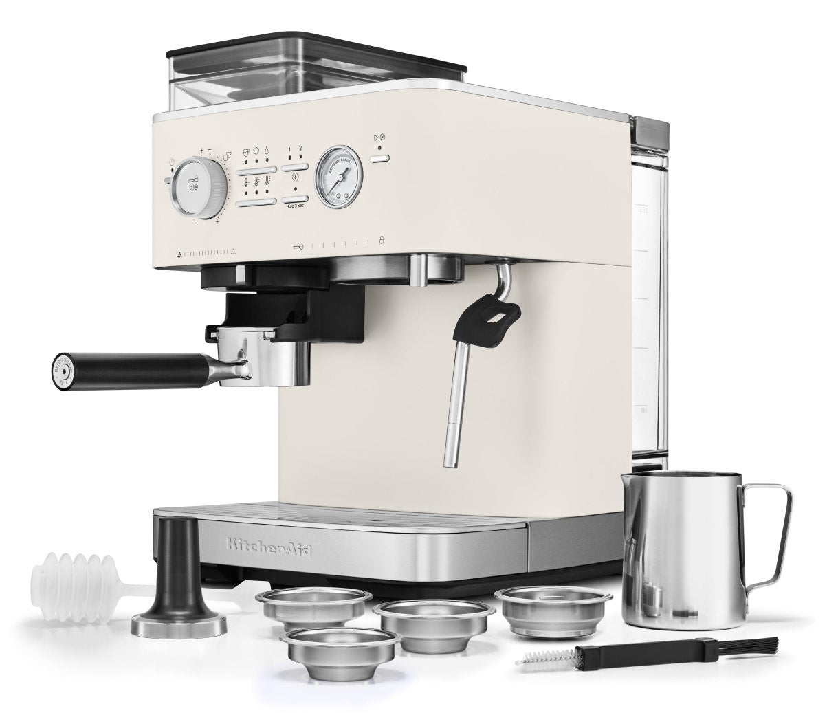 KitchenAid - Semi Automatic Espresso Machine with Burr Grinder - Café Liégeois