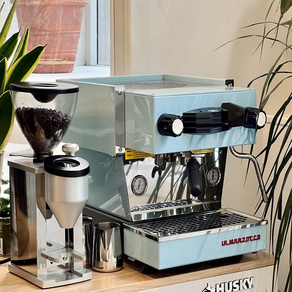 La Marzocco - Linea Mini (blue) - Café Liégeois