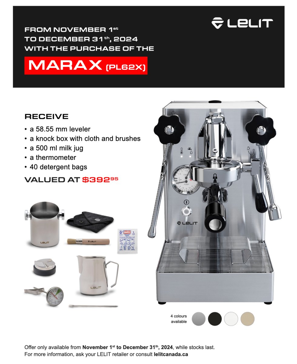 Lelit - Mara X - Limited Edition - Café Liégeois