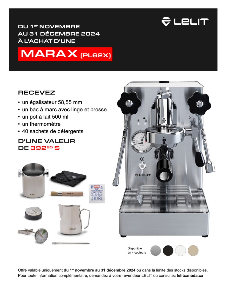 Lelit - Mara X - Limited Edition - Café Liégeois