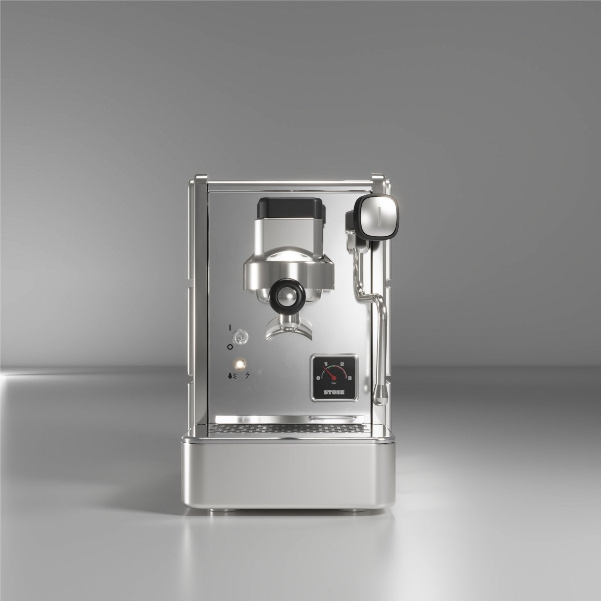 Stone - Espresso Machine - Mine Premium Chrome (OPEN BOX) - Café Liégeois