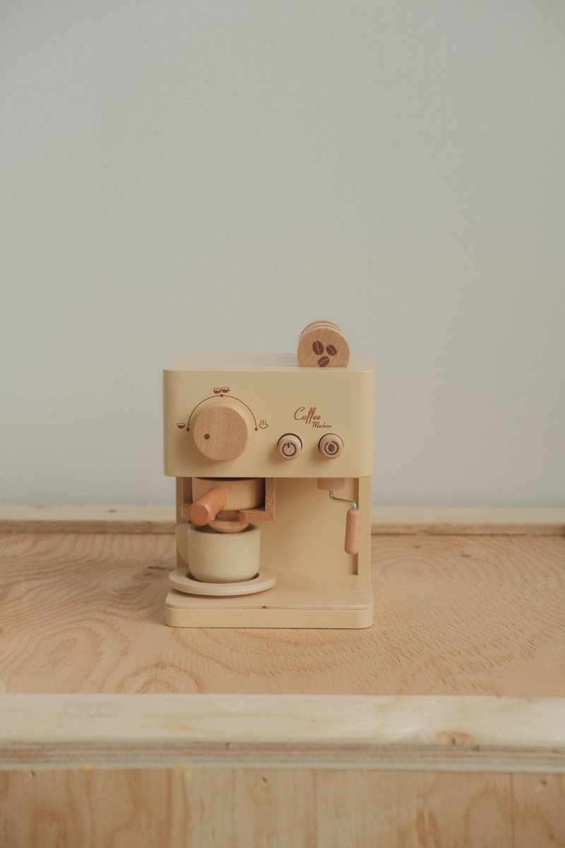 Wooden Coffee Machine for kids - Café Liégeois