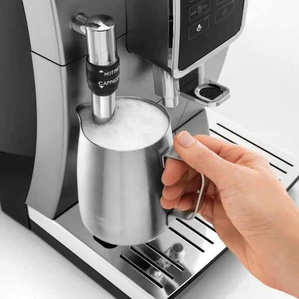 Delonghi - Dinamica Iced Coffee + Adjustable Milk Frother (ECAM35025SB) - RETURN