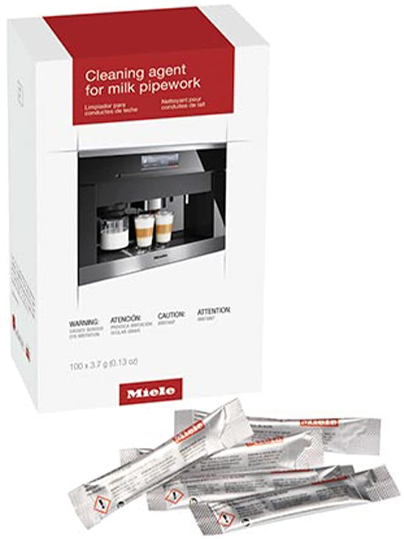 Miele - Milk pipework cleaner, 100 sachets For hygienically clean milk lines in coffee machines